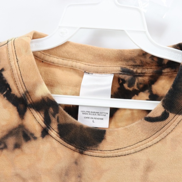 Vintage Harley Davidson Hog Flames Acid Wash Shirt - Picture 5 of 8